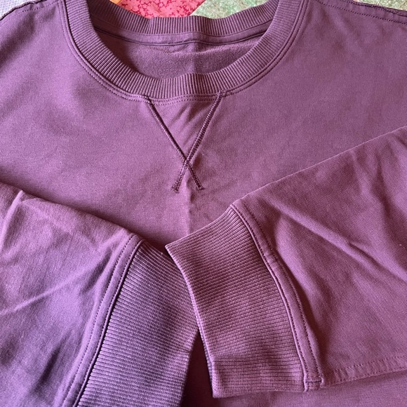 Lululemon All Yours Cropped Crew - Grape Thistle - Picture 6 of 6